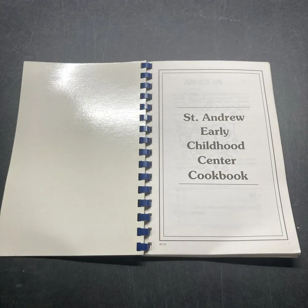 St. Andrew Early Childhood Center Cookbook 1999